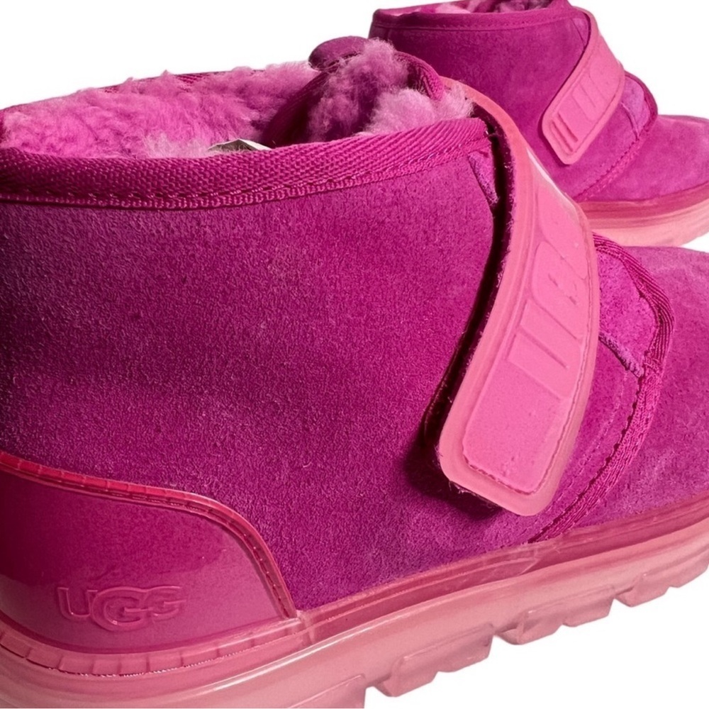 UGG Neumel Clear Chukka Hot Pink Boots - Picture 4 of 13